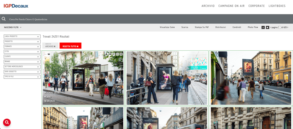 IGPDecaux usa il software DAM MomaPIX